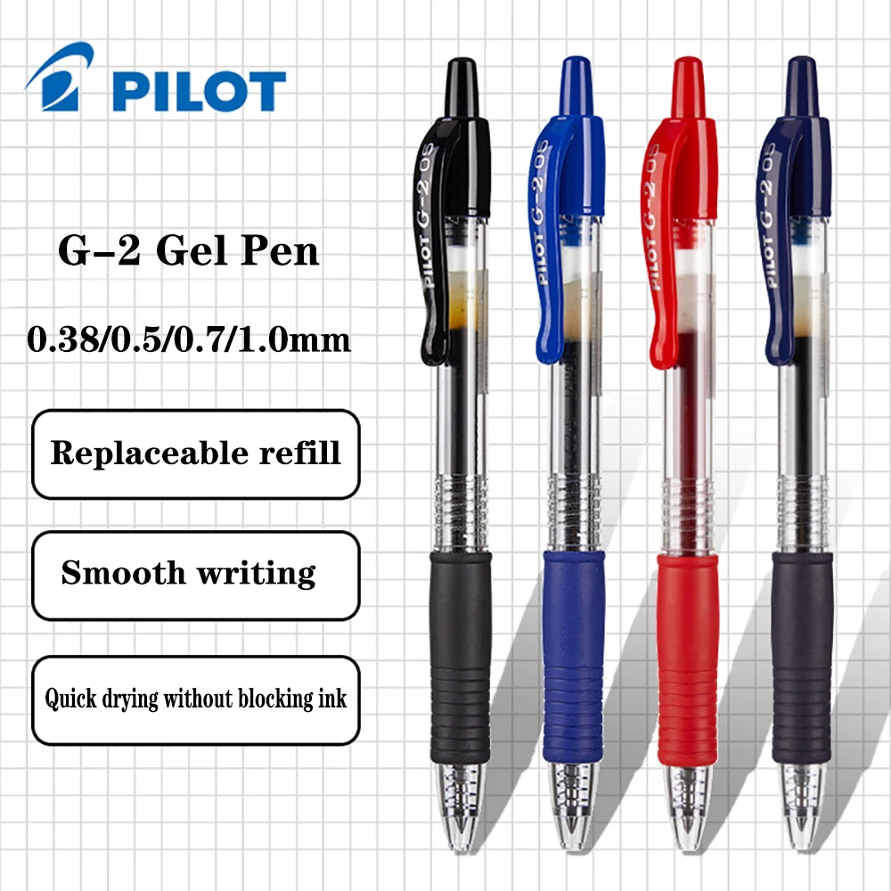 Pilot Pen G2 - PILOTO-Quick-Drying Ink Gel Pen, G-2, BL-G2,