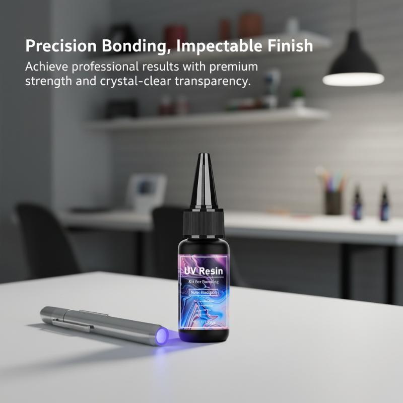 Uv Resin Clear Hard - Cola de Resina Epóxi UV 20g/30g/50g