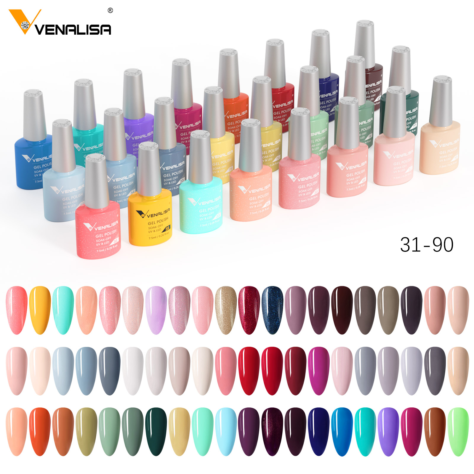 Resin Art Training - VENALISA Esmalte em gel para unhas