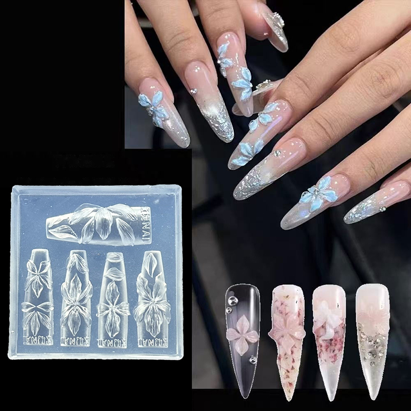 Resin Art Templates Free - Z. Molde de Unhas 3D de