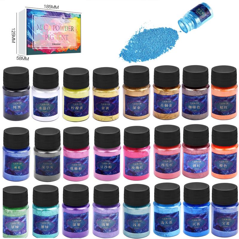 Resin Dye Opaque - Epoxy Resina Dye Set, Mica Em