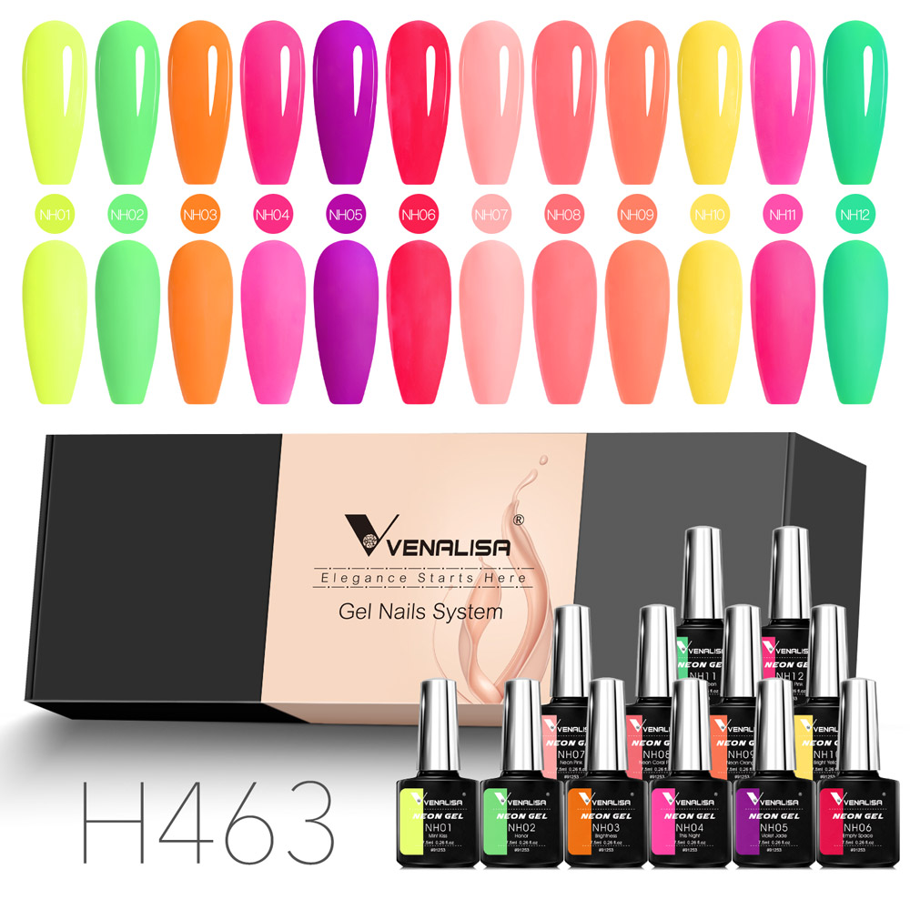 Resin Art Training - Kit de Esmalte em Gel Neon