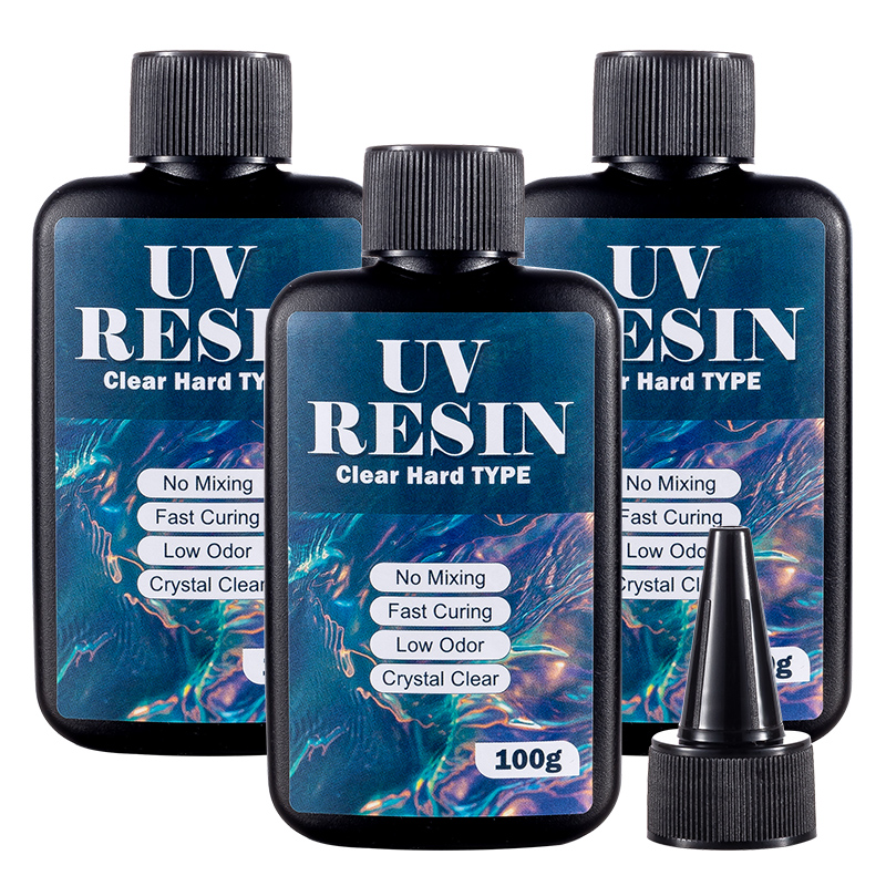 Resina UV de 100/200/300g, Tip - Uv Resin Clear Hard avaliação e preço