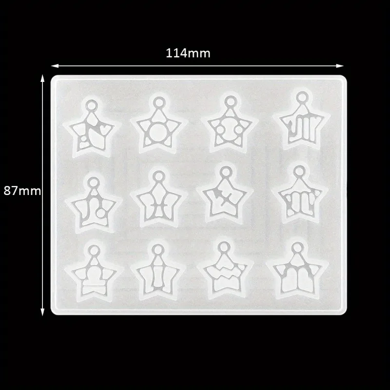 12 moldes de resina de constel - Resin Art Liquid avaliação e preço