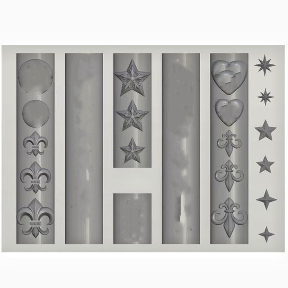 Molde de Silicone 3D de Natal  - Resin Art Templates Free avaliação e preço