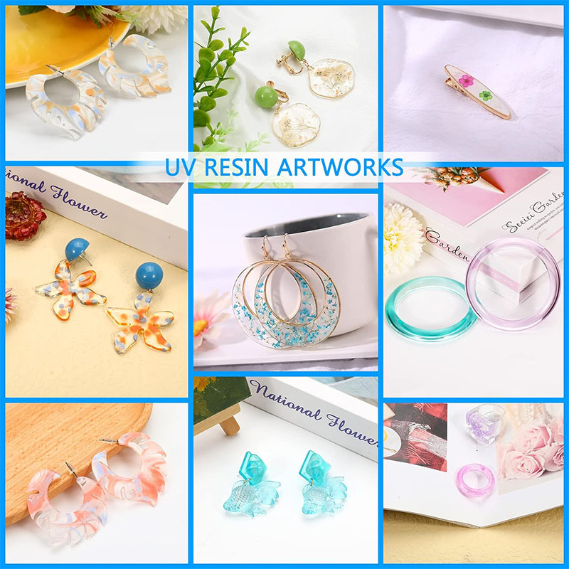 1 peça de conjunto de resina U - Uv Resin Clear Hard avaliação e preço