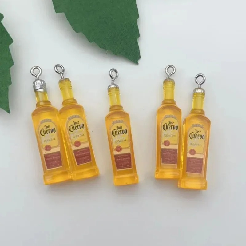 10 Peças/Lote de Pingentes de  - Resin Art Bottle avaliação e preço
