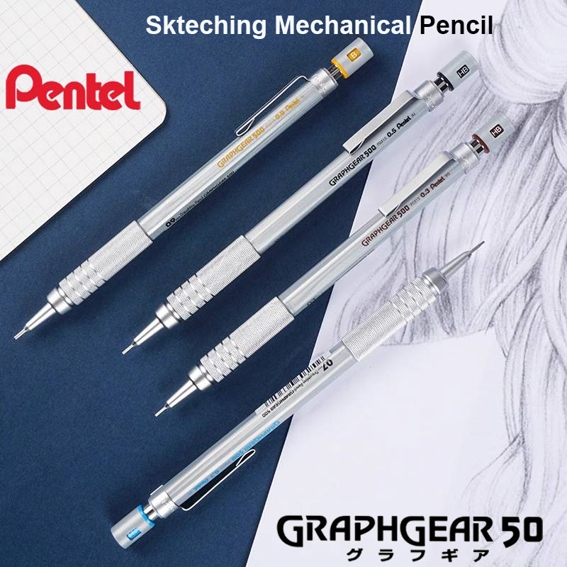 Pentel lápis mecânico graphgea - Pentel Pen Graphgear avaliação e preço