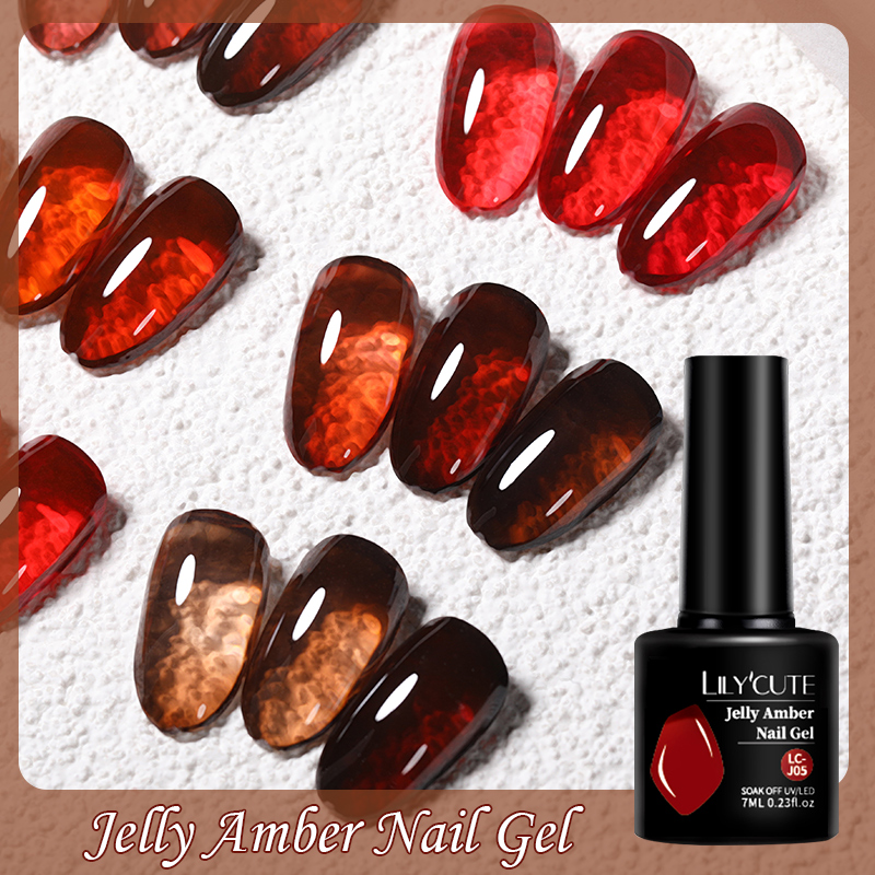 Lilycute 7ml geléia âmbar gel  - Resin Dye Opaque avaliação e preço
