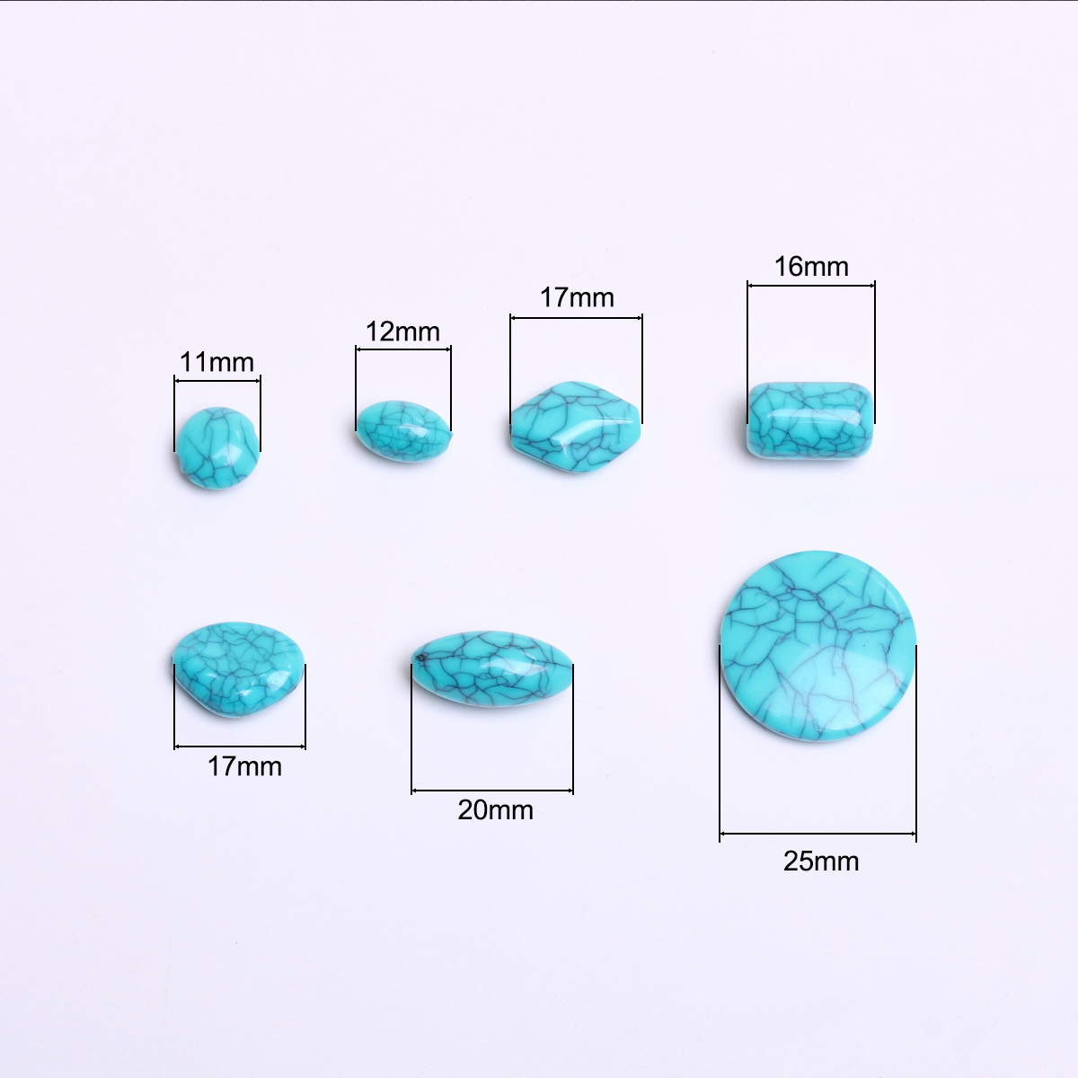 Verde Turquoises Pingente para - Resin Art Notes avaliação e preço