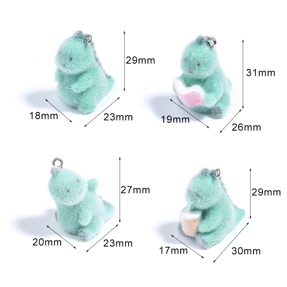 4 pçs 3d mini dinossauro pinge - Resin Art Notes avaliação e preço