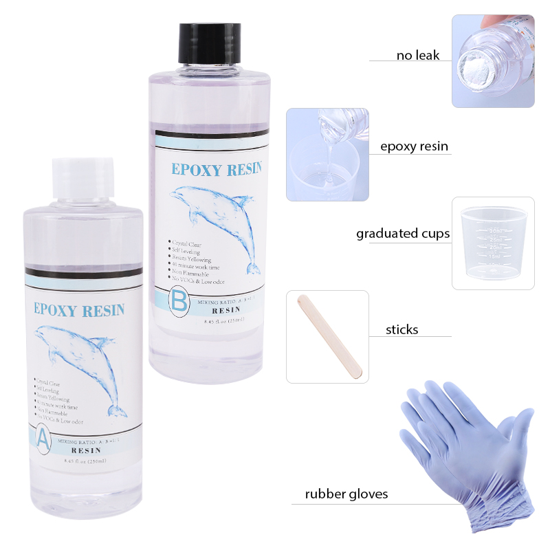 1:1 resina epóxi transparente  - Uv Resin Clear Hard avaliação e preço