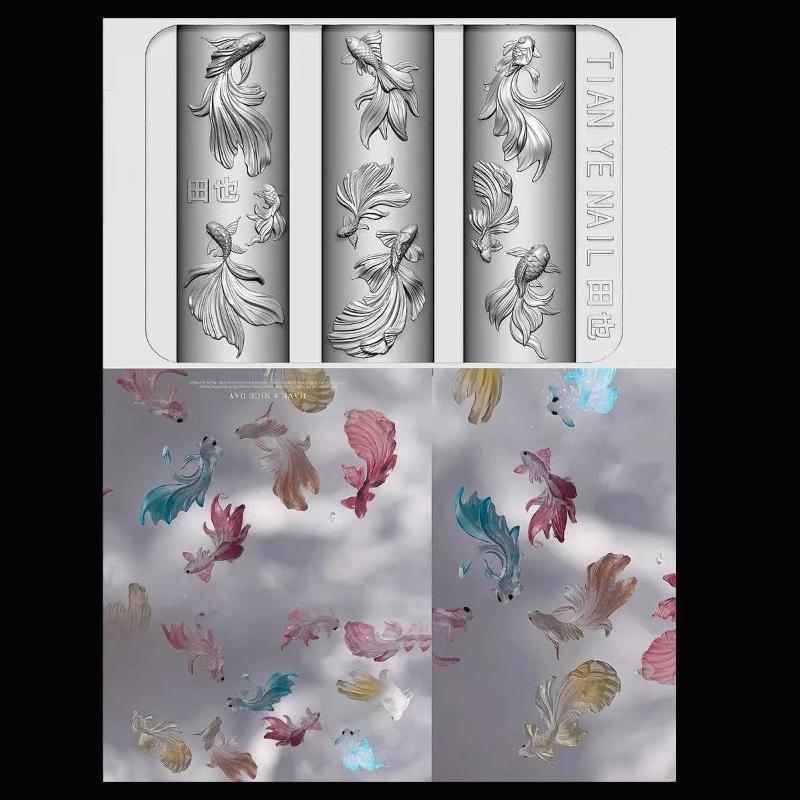 Molde de Silicone Macio 3D par - Resin Art Templates Free avaliação e preço