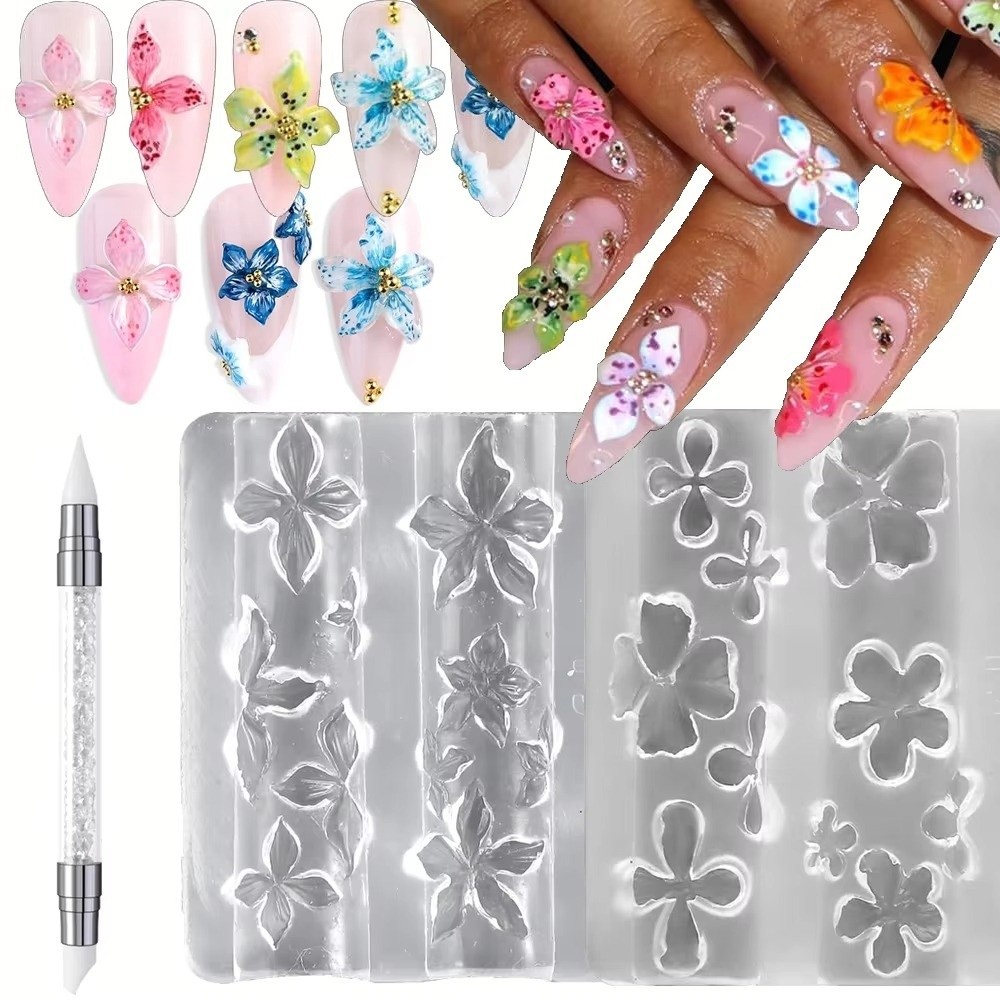 Novo 3 pçs/set 3d molde de esc - Resin Art Templates Free avaliação e preço