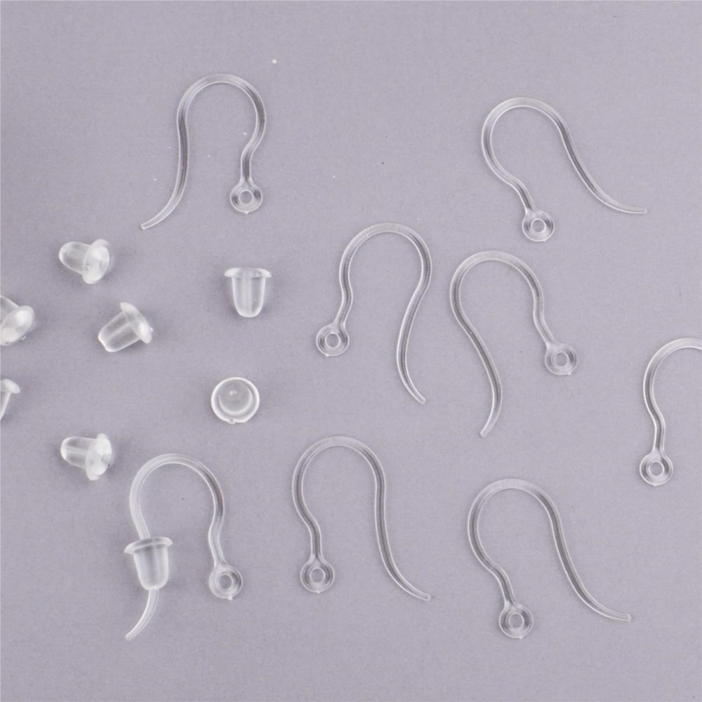Ganchos de brinco de plástico  - Resin Art Notes avaliação e preço