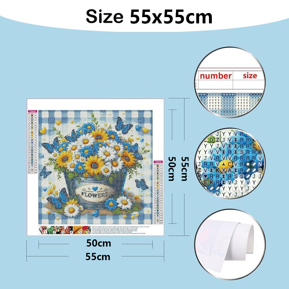 Pintura em Diamante DIY Estrel - Resin Art Wallpaper avaliação e preço