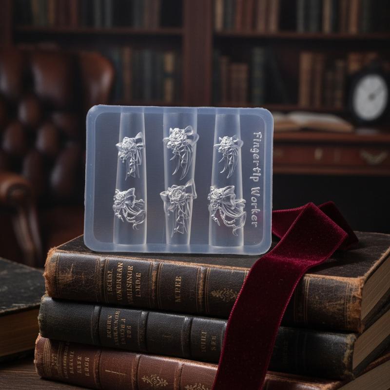 Molde de Silicone 3D para Unha - Resin Art Templates Free avaliação e preço